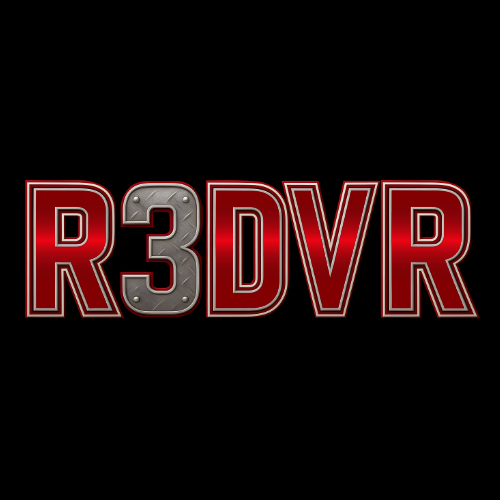 R3DVR VR porn studio logo with 11 scenes featuring high-fidelity 3D productions for immersive virtual reality experiences.