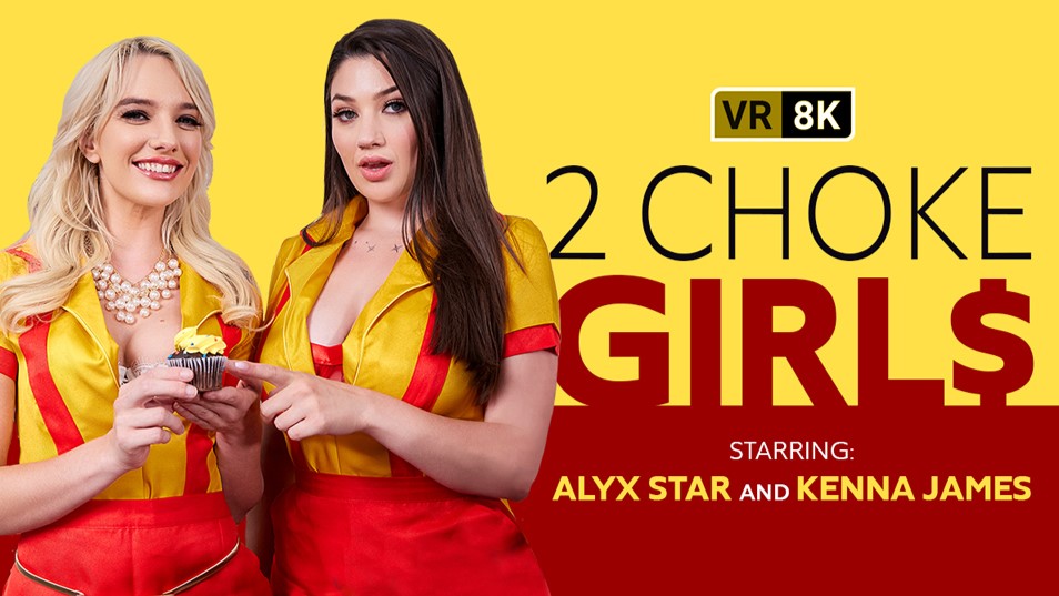 2 Choke Girl$: 8K VR Parody with Kenna James