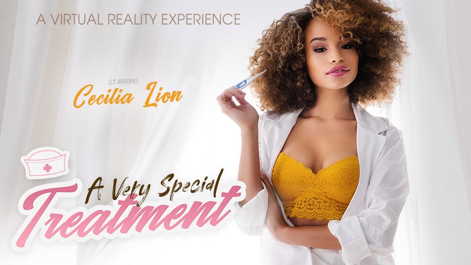 Cecilia Lion Intimate Home Visit VR Sex