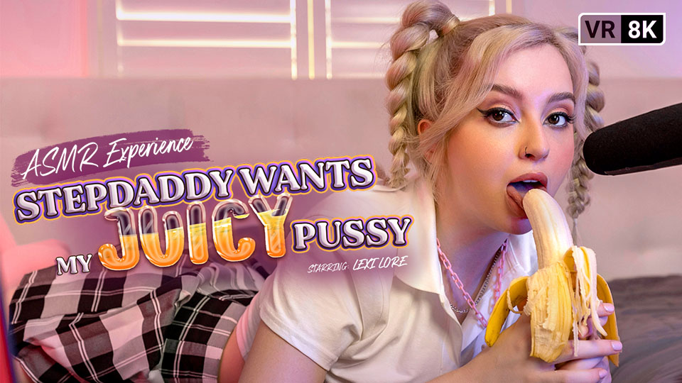 Lexi Lore performs a stepdad blowjob in POV VR from VR Bangers