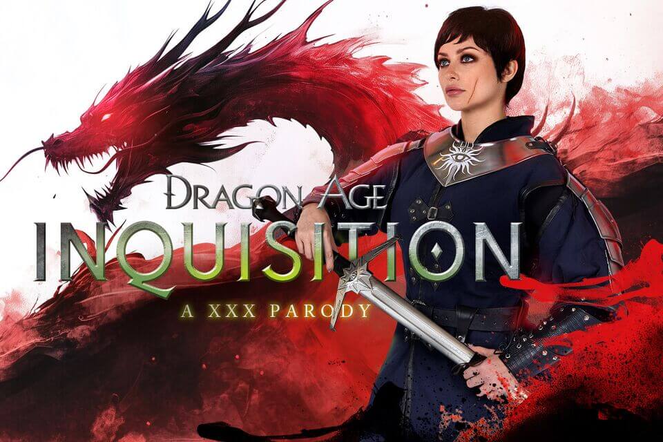 Jewelz Blu in cosplay performs a close up blowjob in a Dragon Age Inquisition setting with 60 FPS VR POV visuals.