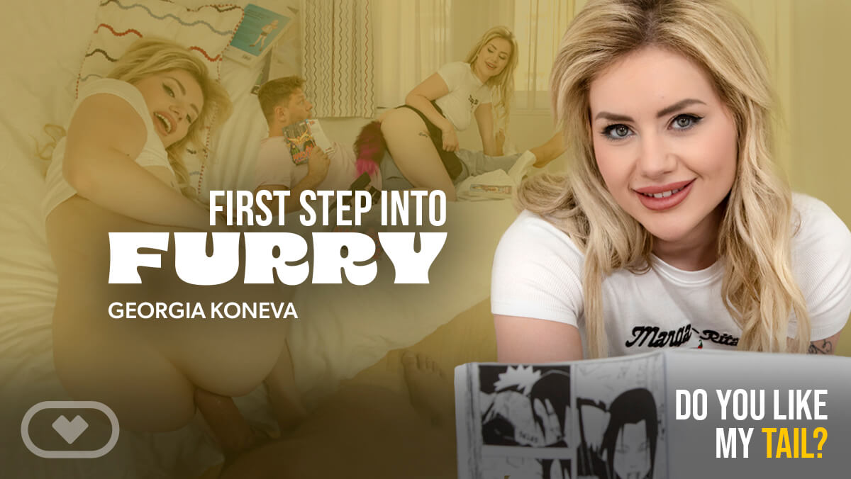 Georgia Koneva receives a POV blowjob and anal in a VR adult production filmed in 8K resolution with 60 frames per second
