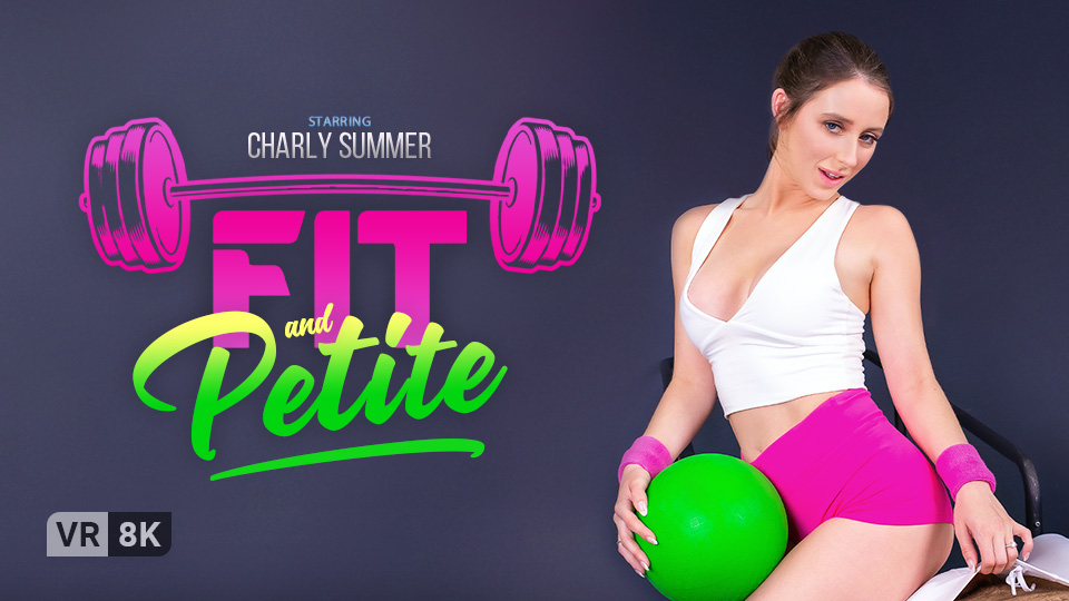 Charly Summer performs a POV blowjob in 4K VR for VR Bangers