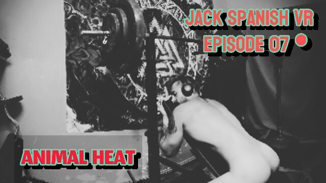 Jack Spanish works out in a gym setting for this non POV gay adult VR video by Jack Spanish VR featuring 180 degree views.