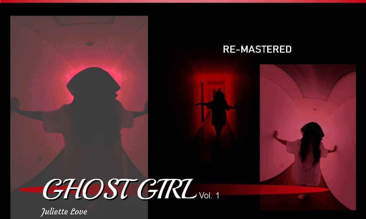 Juliette Love performs a solo in a Halloween setting wearing a butt plug, presented in 6K non POV VR by Ebony VR Solos.