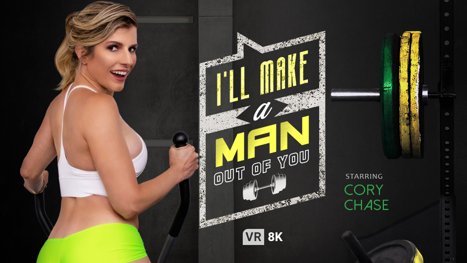 Cory Chase Outdoor Gym VR Sex Scene