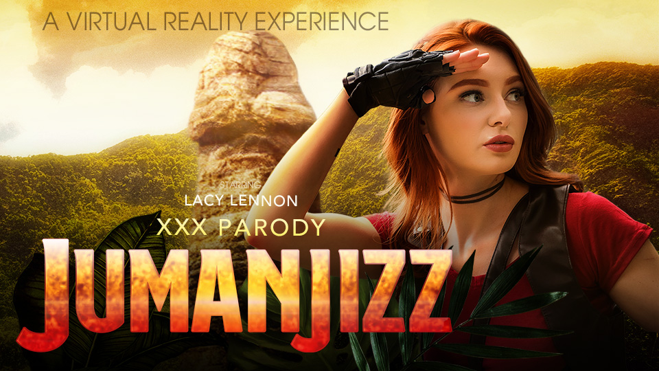 Lacy Lennon performs a POV scene outdoors in a 4K Jumanjizz parody by VR Bangers with 60 FPS premium quality.