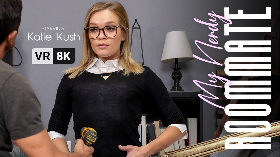 Hot Nerdy Roommate Unleashed in 8K VR