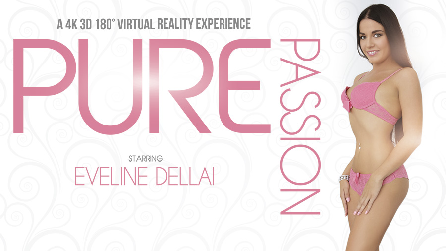 Eveline Dellai's Steamy Solo VR Masturbation in 4K