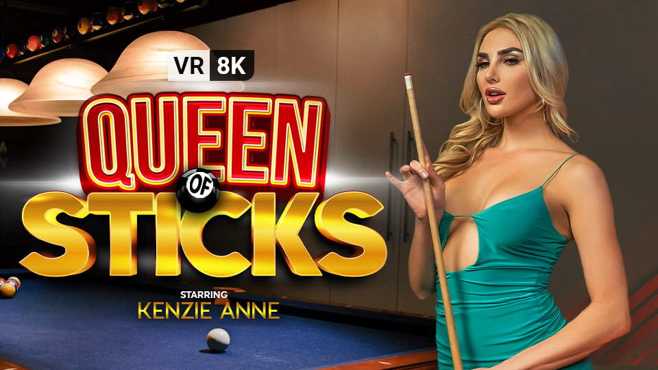 Kenzie Anne performs a POV blowjob in 4K VR with 60 FPS quality.