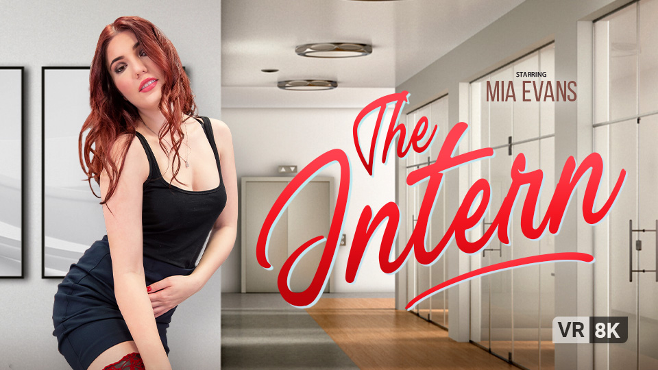 Mia Evans Office Seduction VR: 8K POV Blowjob & Fuck