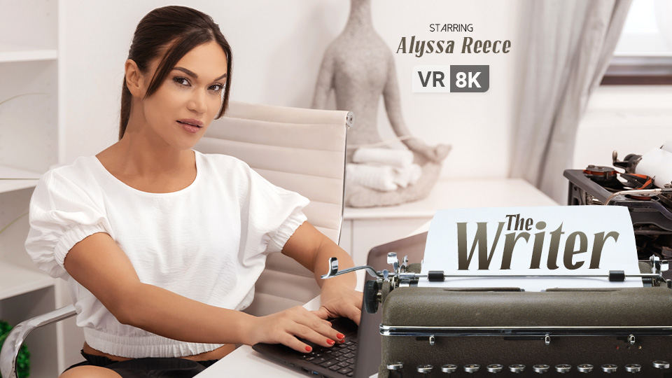 Alyssa Reece performs a POV blowjob in this 60 FPS VR video filmed in a European setting for VR Bangers.