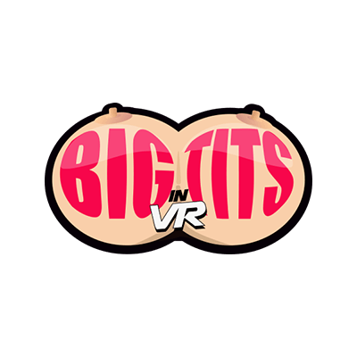 BigTitsinVR studio logo representing 6 VR porn scenes focused on large breast performers in immersive virtual reality content.