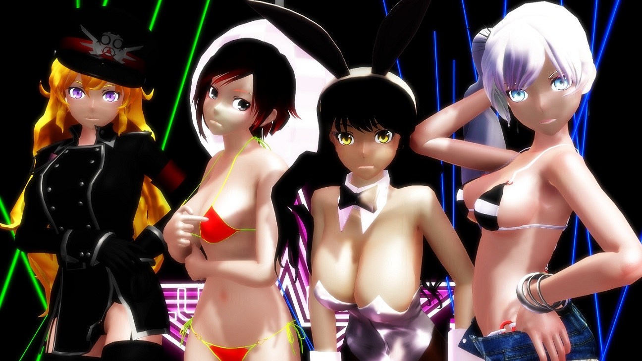 CGI RWBY hentai VR anime parody featuring interactive POV scenes in a virtual environment produced by VRAnimeTed.