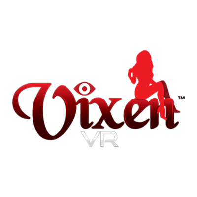 VixenVR studio logo representing 22 virtual reality porn scenes produced for immersive headset viewing.
