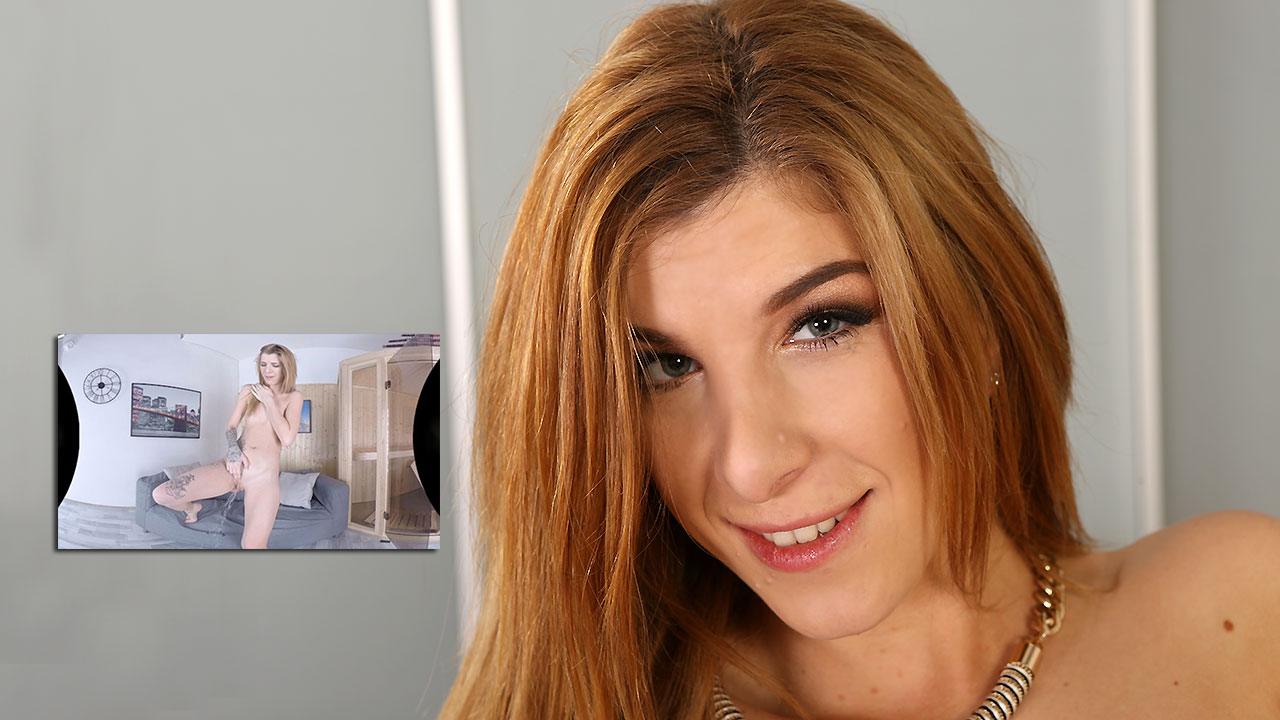 Barbara Sweet wears wet denim jeans in a solo fetish scene featuring 4K resolution and 60 FPS playback.