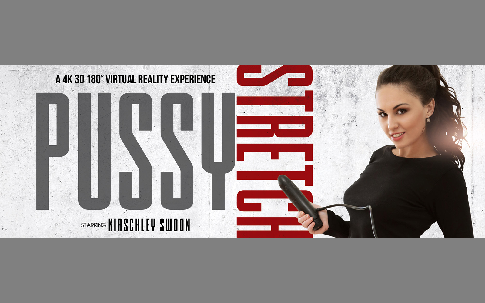 Kirschley Swoon performs solo masturbation in a yoga setting, featuring VR passthrough visuals and 4K resolution for an immersive experience.