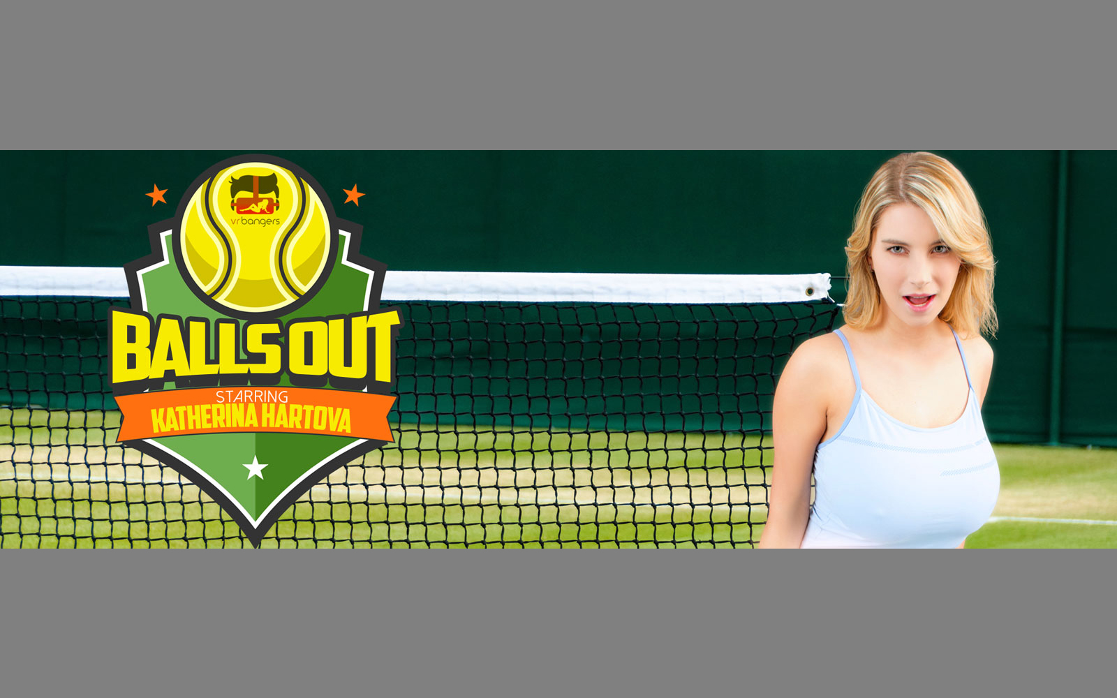 Katherina Hartlova VR Titty Fuck & Blowjob in Tennis Skirt