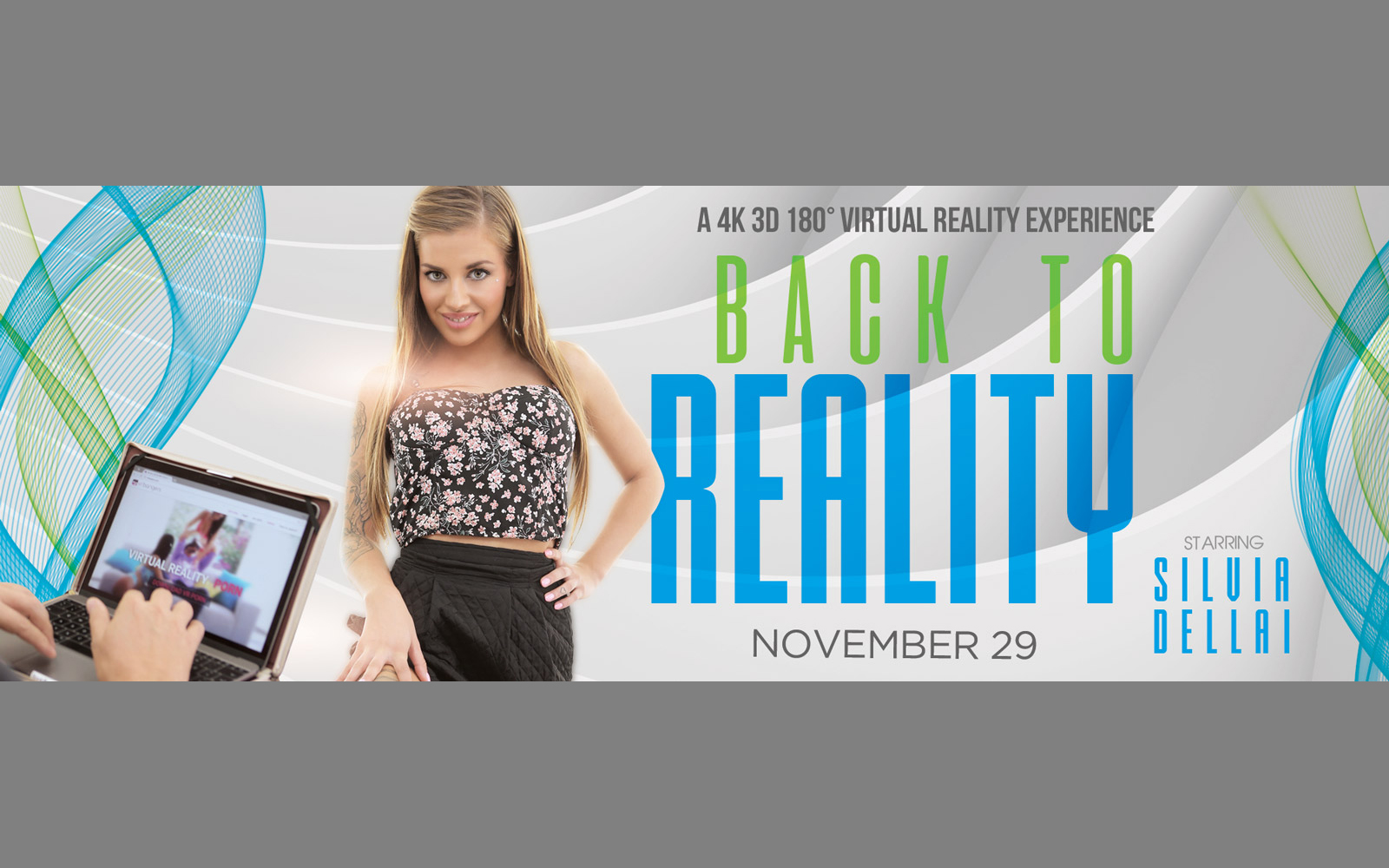 Silvia Dellai’s 4K VR Masturbation Session