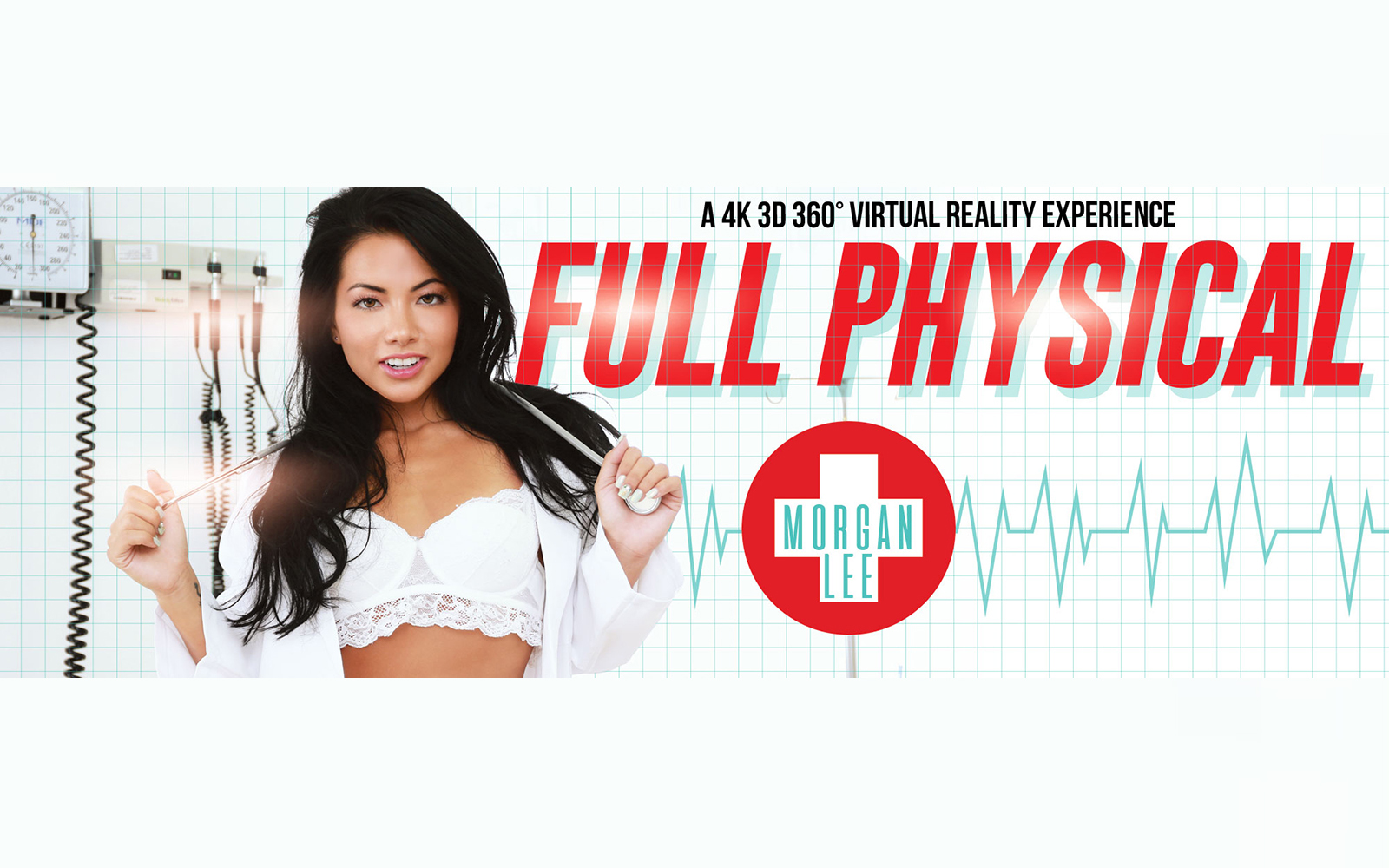 Morgan Lee performs a blowjob in a doctor setting for VR Bangers full physical 4k 60 fps premium video