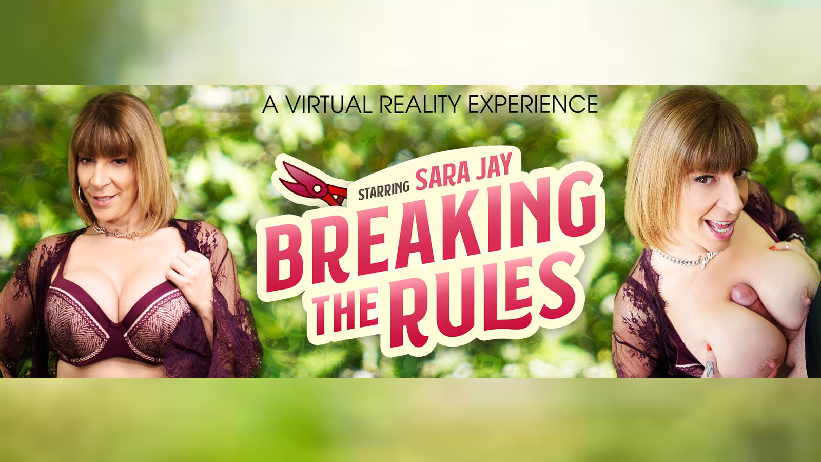 Sara Jay Outdoor Garden Fuck: Breaking The Rules VR