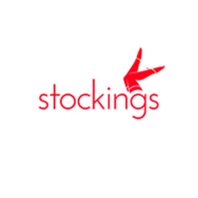 FFStockings VR porn studio logo showcasing 51 fetish scenes focusing on hosiery and legwear content for virtual reality users.