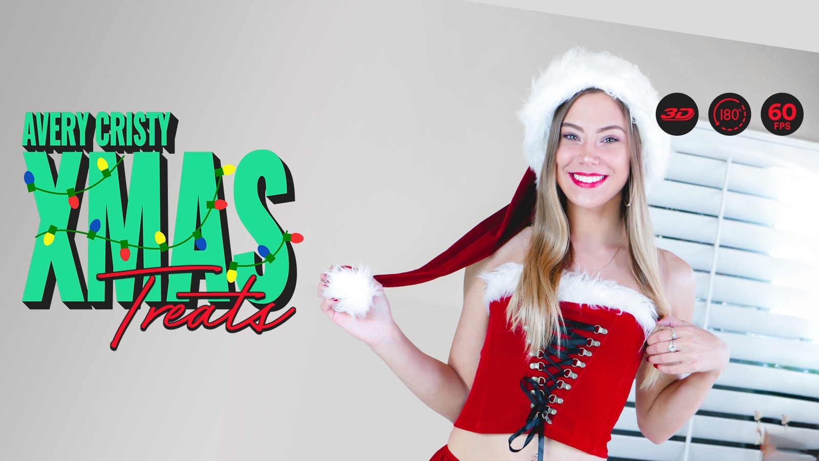 Avery Cristy gives a Christmas POV blowjob in a 60 FPS VR scene by LethalHardcoreVR
