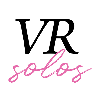 VRsolos VR porn studio logo — 246 solo-focused virtual reality scenes featuring immersive single-performer performances.