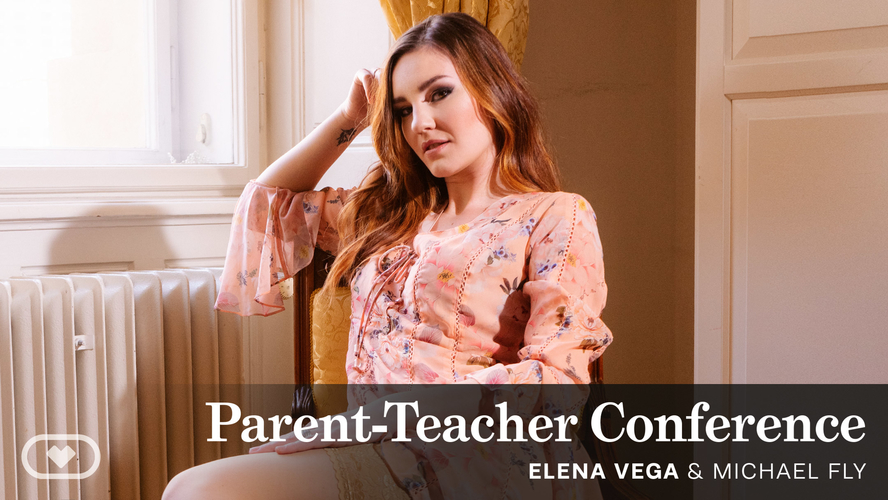 Elena Vega performs anal and vaginal sex in a POV VR scene with European styling and 60 FPS quality.