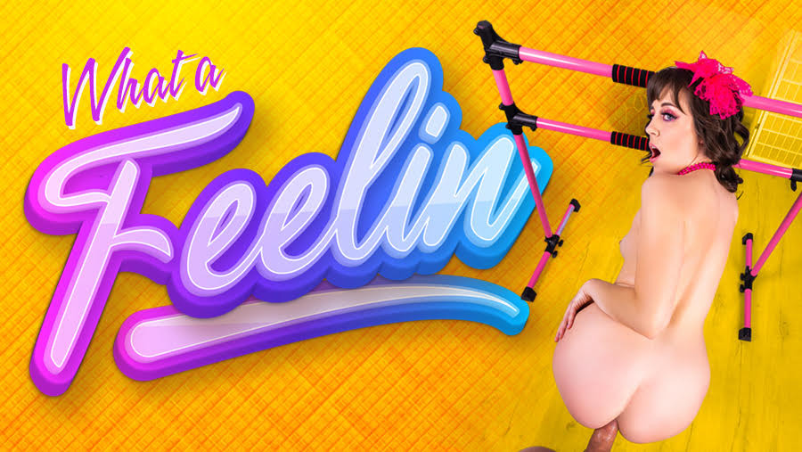 Brunette model Jenna Noelle performs a POV blowjob in a 4K VR Conk production with 60 frames per second.