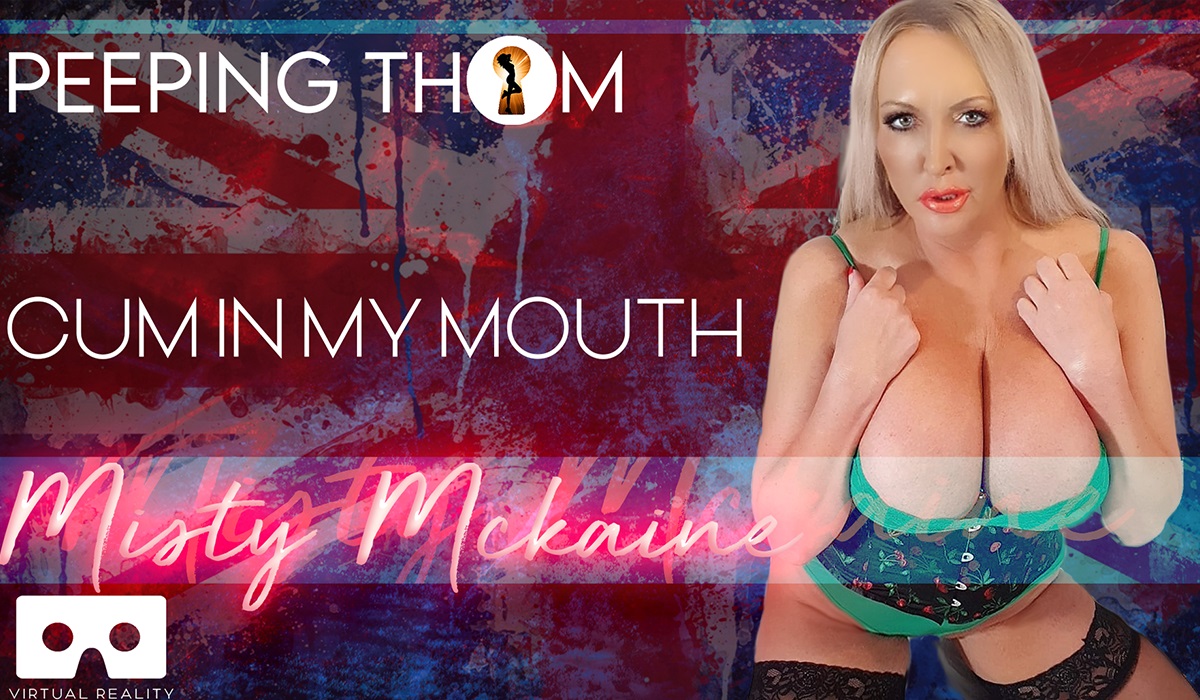 Misty Mckaine performs a solo VR scene with big tits in 4K resolution at 60 frames per second