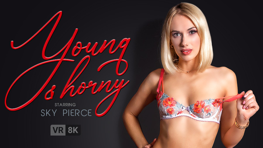 Sky Pierce performs a blowjob and handjob in this 4K VR Conk POV video with 60 FPS premium quality