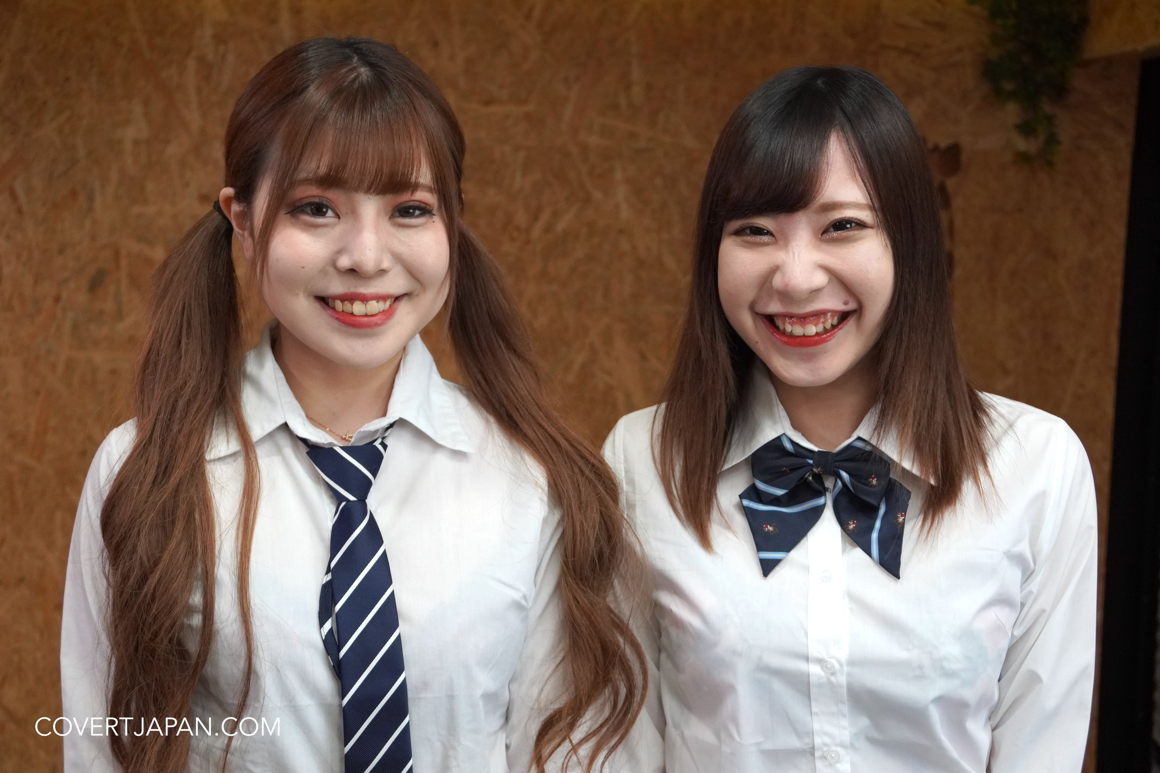 Misa and Miriya perform group sex and footjob in a POV VR video from CovertJapan