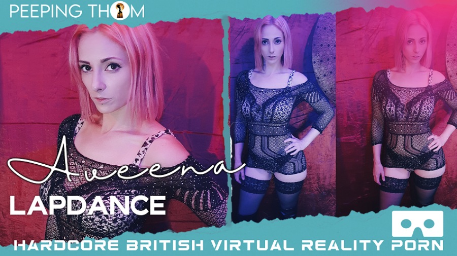 Aveena performs a lapdance for the camera in a Peep Thom VR 4K British scene with big tits in 60 frames per second.