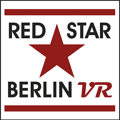Red Star Berlin VR studio logo representing 12 immersive virtual reality adult scenes produced by the Berlin-based studio.