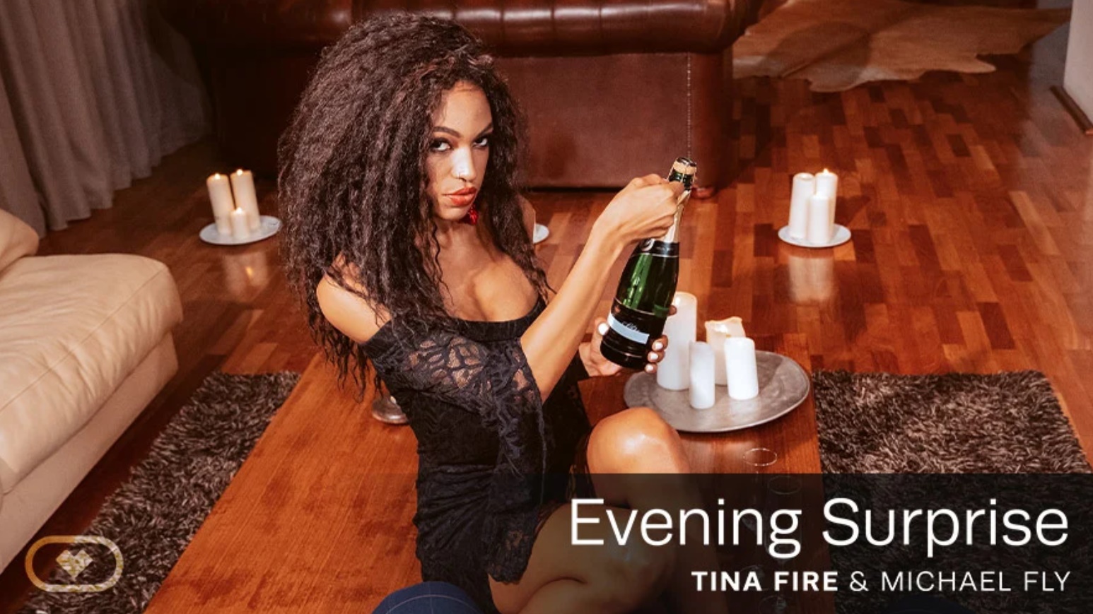 Tina Fire performs a POV blowjob and titty fuck in a Brazilian VR scene produced by Virtual Real Porn