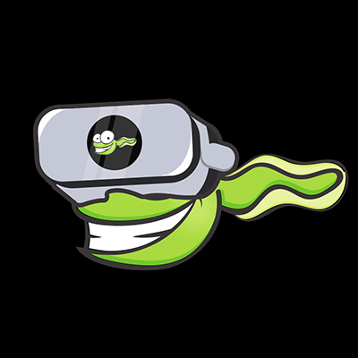 TadPoleXXXStudio logo representing a VR porn producer with 529 immersive adult scenes available for download.