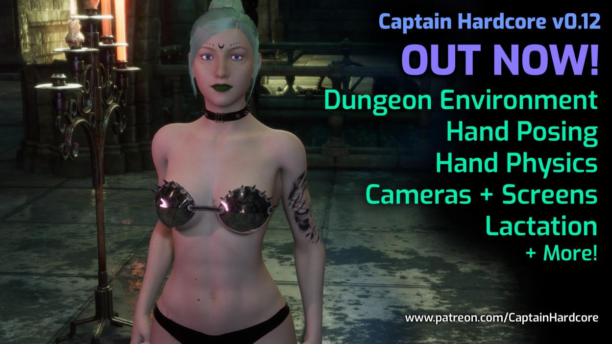 CGI Captain Hardcore gameplay in AntiZero VR with spatial audio and 6DoF movement
