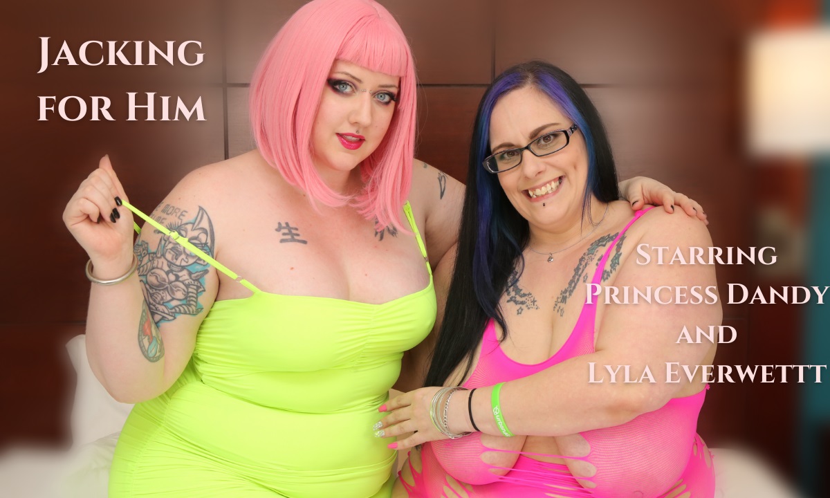 BlushErotica VR scene featuring British models Princess Dandy and Lyla Everwettt in a non POV 4K production of manual stimulation.