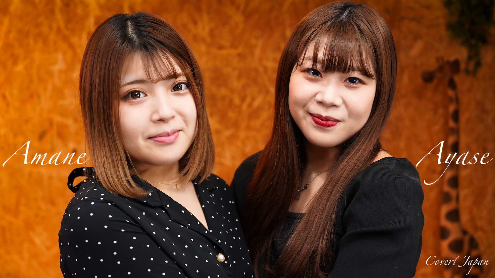 Ayase and Amane perform a POV blowjob in a CovertJapan JAV VR video featuring 4K resolution and 60 FPS playback.