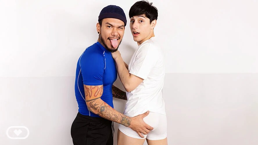 Pablo Bravo and Ken Summers in a bear porn morning surprise anal POV VR scene with blowjob and 60 FPS premium quality.