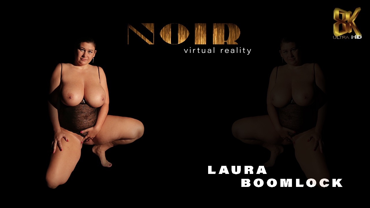 Laura Boomlock poses in a solo non POV VR scene featuring big tits, 4K resolution, and 60 FPS playback.