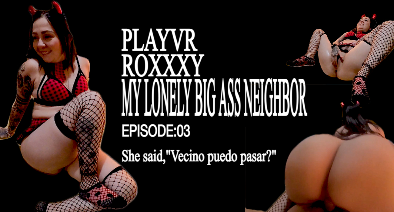 Roxxxy licks a brunette neighbor's pussy in a non POV 4K VR scene filmed by PLAYVR