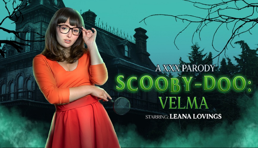 Leana Lovings performs a POV blowjob in a Scooby-Doo parody featuring 60 FPS VR passthrough and fetish elements.