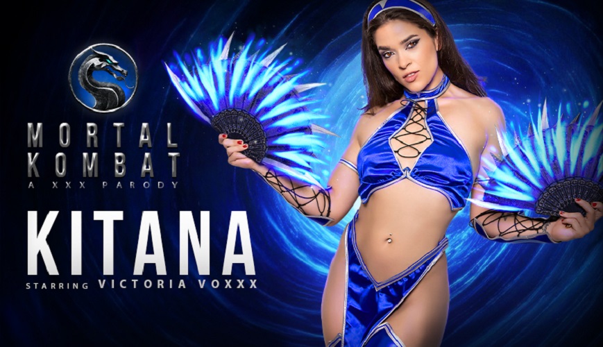 VR Mortal Kombat Kitana POV Blowjob & 8K Sex