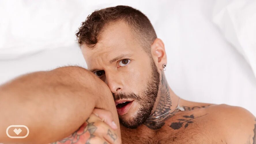 Vikko Vigo and Leo Grin perform anal and oral acts in a holiday setting within this 60 FPS VR POV scene.