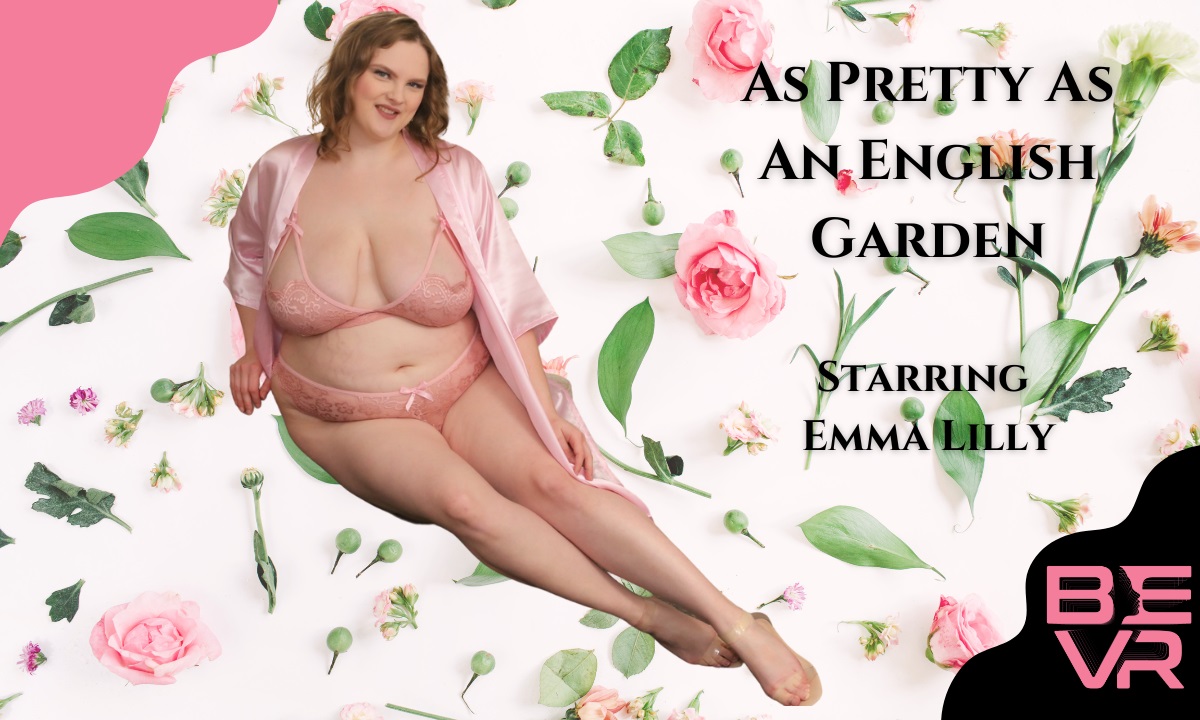 Emma Lilly performs a solo POV scene in 4K 60fps VR with big tits, filmed as a premium passthrough experience.