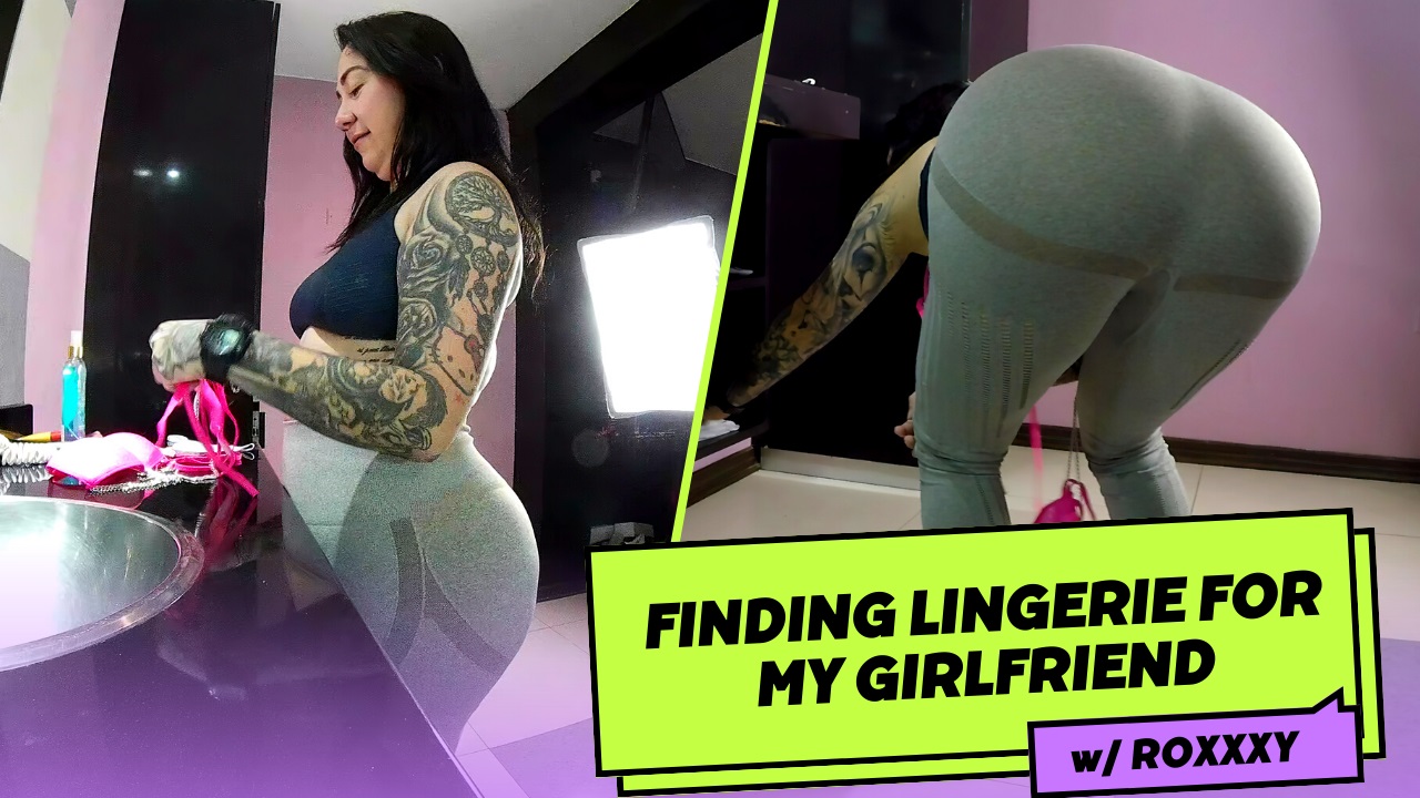 Roxxxy wears lingerie in a non POV 4K VR scene featuring a blowjob