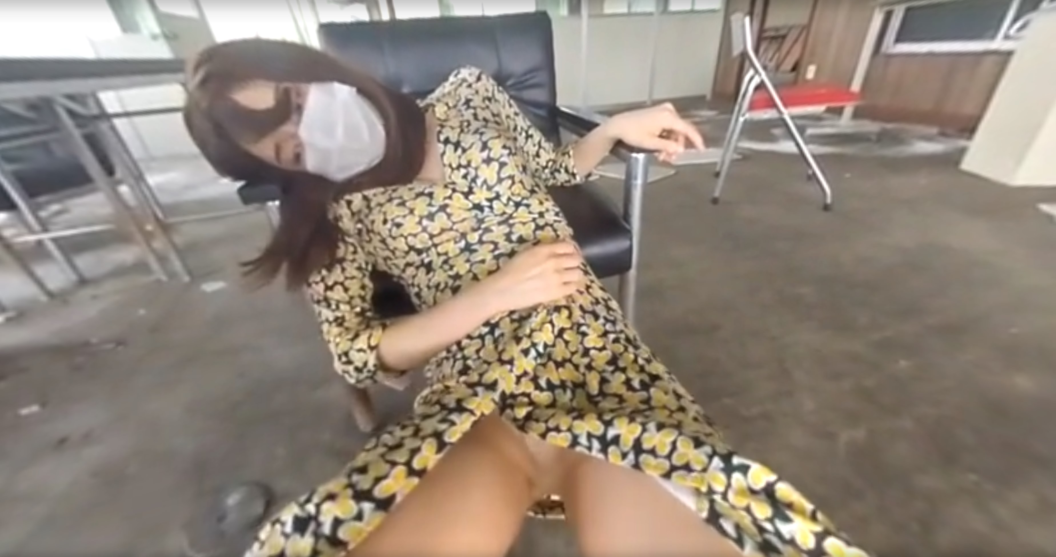 Brunette model Junko performs a POV blowjob outdoors in this EAGLE VR video featuring player one interactions and premium 8K quality.