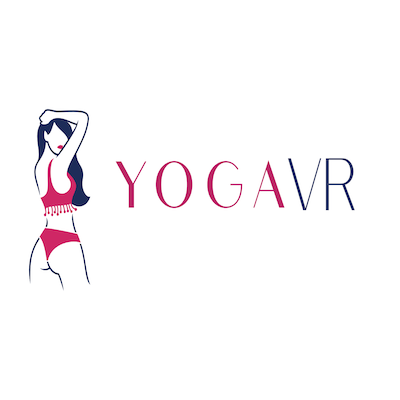 YogaVR studio logo — 7 immersive VR porn scenes blending mindfulness with explicit content for virtual reality headsets.